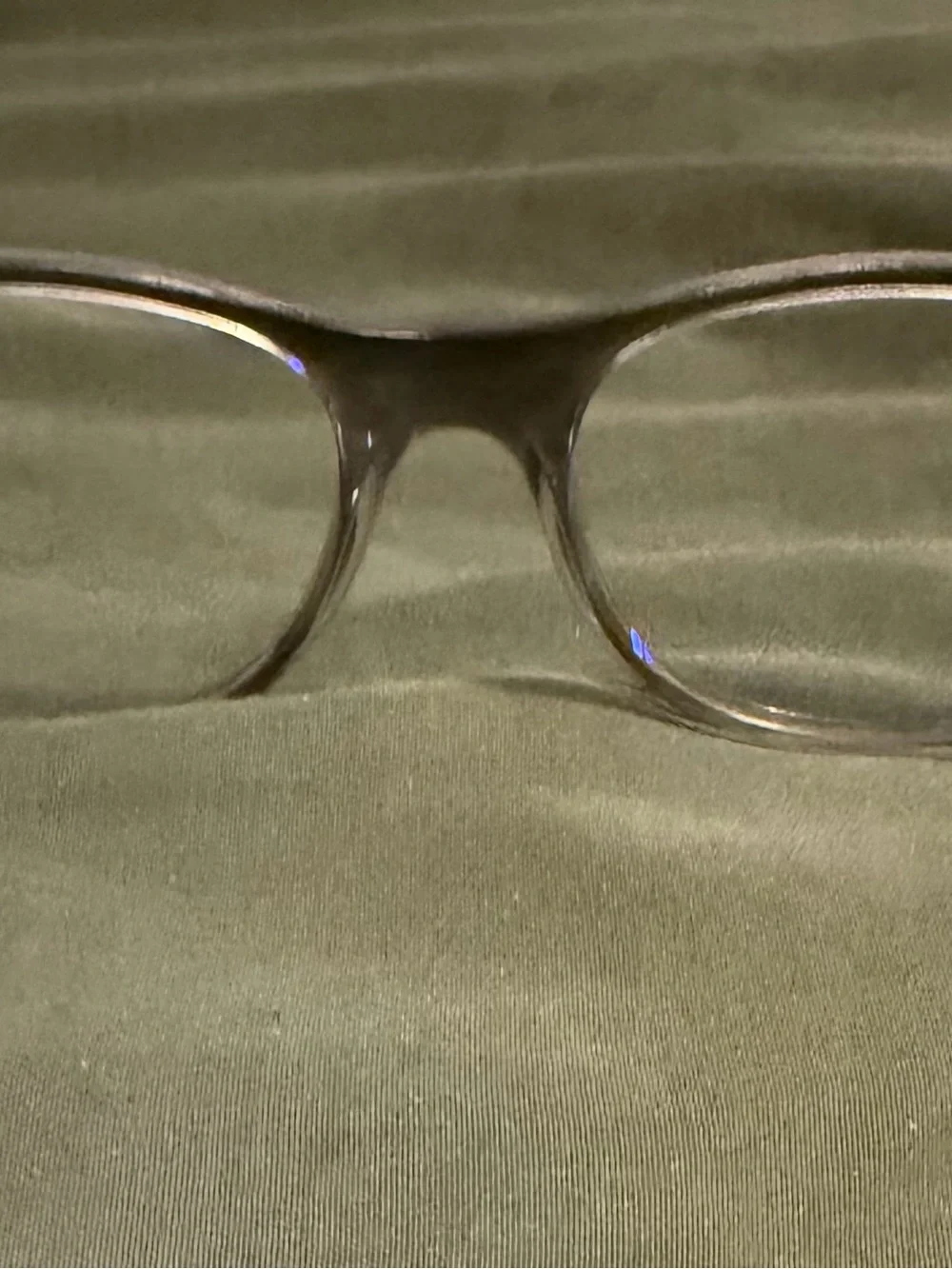 Ray-Ban Women's Blue and Gray Rimmed Eyeglasses